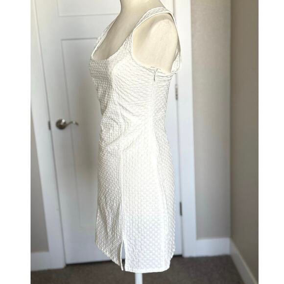 NWOT Urban Outfitters UO White Folly Fitted Notched Mini Dress Size S - Picture 4 of 9